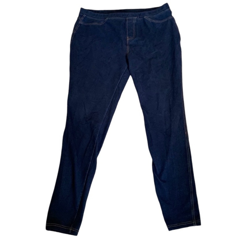 Dark Wash Mid Rise Jeggings Women’s Size Large